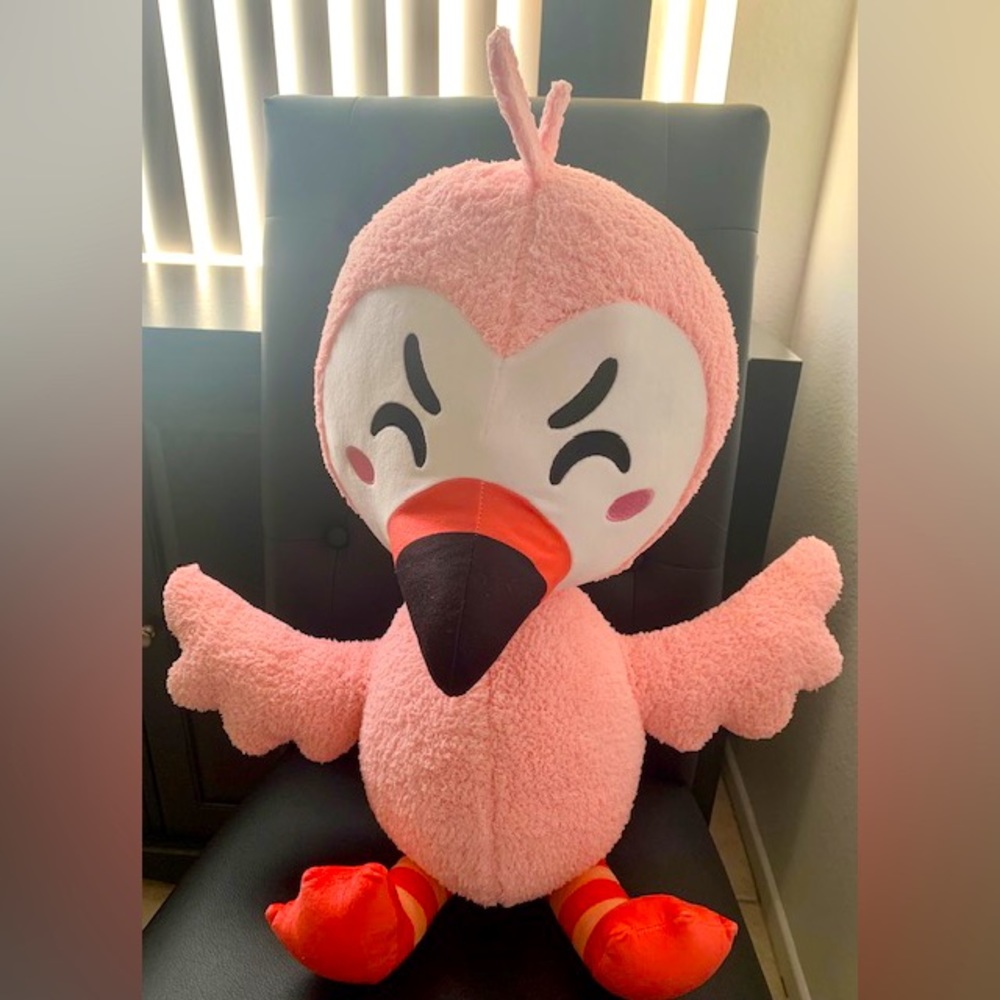 NWT Limited Edition Youtooz Flamingo Plush 24" RARE!